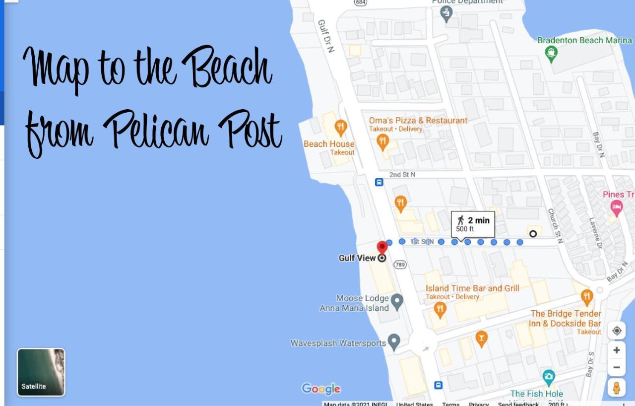 Pelican Post At Anna Maria Island Inn 브레이든턴비치 외부 사진